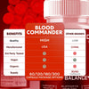 Image of (3 Pack) Blood Commander Pill Advanced Blood Support BloodCommander 180 Capsules