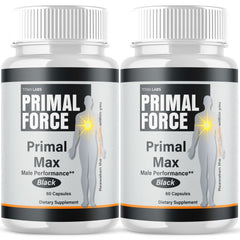 (2 Pack) Primal Force Advanced Male Support Supplement PrimalForce 120 Capsules