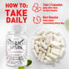 Image of (3 Pack) Thermal Spark Advanced Energy & Fitness Supplement ThermalSpark 180 Capsules