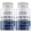 Image of Neuro Tech IQ Brain Supplement, Neuro Tech Focus Formula (2 Pack-120 Capsules)