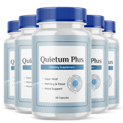 Quietum Plus, Quietum Tinnitus & Ear Ringing Relief (5 Pack - 300 Capsules)