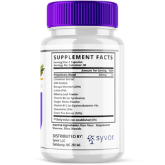 Vertiaid Advanced Nootropic Formula Supplement Brain Health Support 180 Capsules