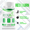 Image of (5 Pack) Red U Burn Advanced Energy & Fitness Formula Vitamin Reduburn 300 Capsules