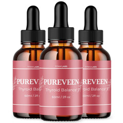 (3 Pack) Pureveen Drops Advanced Health & Fitness Formula Pure Veen 90 Servings