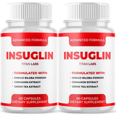 (2 Pack) Insuglin Advanced Blood Health Support Supplement Insu Glin 120 Capsule