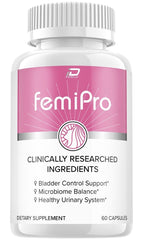 FemiPro Bladder Support Supplement - Probiotic Femi Pro Pills 60 Capsules