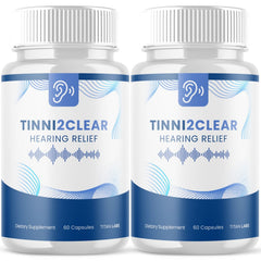 (2 Pack) Tinni2Clear Advanced Ear Health Support Vitamin Tinni 2 Clear 120 Caps