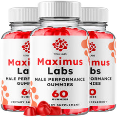 (3 Pack) Maximus Labs Gumy Advanced Male Support Vitamin MaximusLabs 180 Gummies