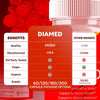 Image of (5 Pack) Diamed Pills Advanced Blood Support Formula Max Supplement 300 Capsules