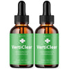 Image of (2 Pack) VertiClear Ear Drops Natural Verti Clear Hearing Supplement 60 Serves