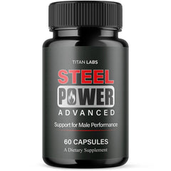 (1 Pack) Steel Power Advanced Male Health Support Supplement SteelPower 60 Capsules