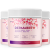 Image of Dermabrew Powder Support For Weight Management & Fitness 90 Servings (3 Pack)