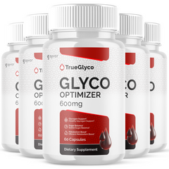 True Glyco Blood Supplement Pills Advanced Support TrueGlyco Formula (5 Pack - 300 Capsules)