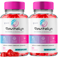 Revitalyn Keto ACV Gummies 1000MG Advanced Formula Vitamin (2 Pack-120 Gummies)