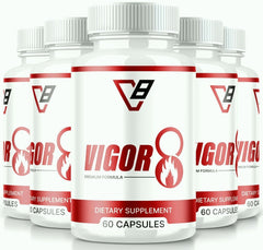 (5 Pack) Vigor 8 Supplement 300 Capsules