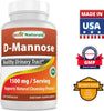 Image of Best Naturals D-Mannose Urinary Tract Cleanse Supplement - 120 Capsules