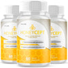 Image of (3 Pack) Honeycept Nootropic All Natural Brain Supplement Honey Cept 180 Capsule