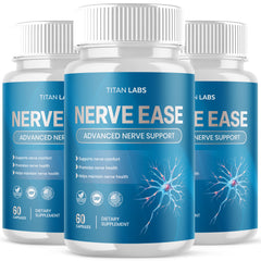 (3 Pack) Nerve Ease Nootropic Nerve Support Max Supplement NerveEase 180 Capsule