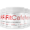 Image of (5 Pack) Fit Cafe Powder Max Support For Weight Management, FitCafe 150 Servings