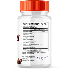 Mocha Lean Advanced Formula Natural Energy & Workout Support Supplement 60 Capsules (1 Pack)