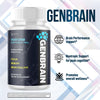 Image of (5 Pack) Genbrain Nootropic All Natural Brain Supplement Gen Brain 300 Capsules