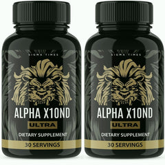 (2 Pack) Alpha X10ND Supplement 120 Capsules