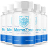 Image of (5 Pack) MemoZone Pill Nootropic Natural Brain Supplement Memo Zone 300 Capsules