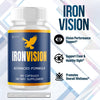 Image of (3 Pack) Iron Vision Pills Support Healthy Eye Function IronVision 180 Capsules