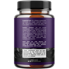 Cleanse and Detox Activated Charcoal Capsules Purifying 1200mg Per Serving 90ct
