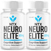 Image of (2 Pack) Neuro Elite Nootropic Natural Brain Supplement NeuroElite 120 Capsules