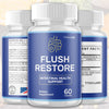 Image of (3 Pack) Flush Restore Probiotic For Gut Health & Digestive Function 180 Capsule