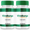 Image of (2 Pack) Virasurge Advanced Male Support Max Supplement Vira Surge 120 Capsules
