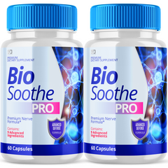 Bio Soothe Pro, BioSoothe Premium Nerve Pain Formula 120 Capsules (2 Pack)