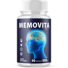(1 Pack) Memovita Nootropic All Natural Formula Memo Vita Supplement 60 Capsules