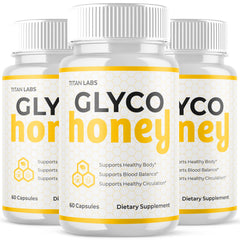 (3 Pack) Glyco Honey Advanced Blood Support Max Supplement GlycoHoney 180 Capsules