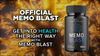 Image of Memo Blast Nootropic All Natural Formula Brain Supplement Pills (5 Pack - 300 Capsules)