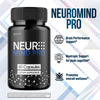 Image of (5 Pack) Neuro Mind Pro Nootropic Natural Brain Formula Supplement 300 Capsules