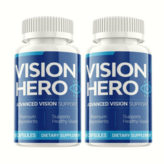 Vision Hero Pills- Vision Hero For Eye and Vision Health (2 Pack - 120 Capsules)