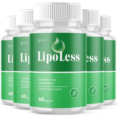 (5 Pack) Lipo Less Advanced Energy & Fitness Supplement LipoLess 300 Capsules