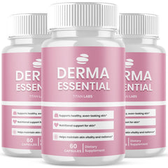 (3 Pack) Derma Essential Probiotics Advanced Healthy Skin Support 180 Capsules