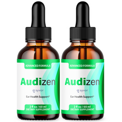Audizen Ear Health Suppport Drops Natural Formula Hearing Supplement (2 Pack)