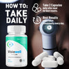 Image of (1 Pack) Visiowell Vision Support Healthy Eye Function Visio Well 60 Capsules