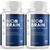 Image of (2 Pack) Bio Brain Nootropic Natural Formula Brain Supplement BioBrain 120 Caps