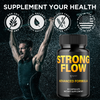 Image of (5 Pack) Strong Flow Advanced Male Pills StrongFlow Formula Supplement 300 Caps