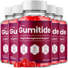 (5 Pack) Gumitide ACV Gummys 1000MG Advanced Gumi Tide Supplement 300 Gummies