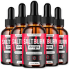 Image of (5 Pack) Saltburn Drops Advanced Health & Fitness Formula Salt Burn 150 Serves