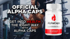 Image of (3 Pack) Alpha Caps Advanced Male Pill Formula AlphaCaps Supplement 180 Capsules