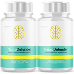 Neuro Defender Nootropic Natural Formula Brain Supplement (2 Pack - 120 Capsules)
