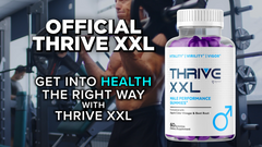 (3 Pack) Thrive XXL Male Gummys Advanced Formula ThriveXXL Vitamin 180 Gummies