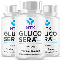 (3 Pack) Gluco Sera+ Pills Advanced Blood Health Support Supplement GlucoSera+ 180 Capsules